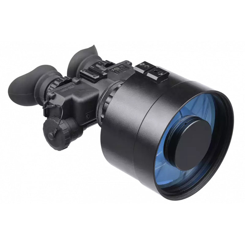 AGM FoxBat-8 3AW1 – Night Vision Bi-Ocular 8x with Gen 3 "Level 1", P45-White Phosphor IIT. Included: NVB, Long-Range Infrared Illuminator, Tripod, and Hard Case