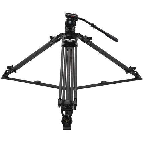 SIRUI BCT-2203 Carbon Fiber Tripod & BCH-10 Video Head Bundle-Optics Force