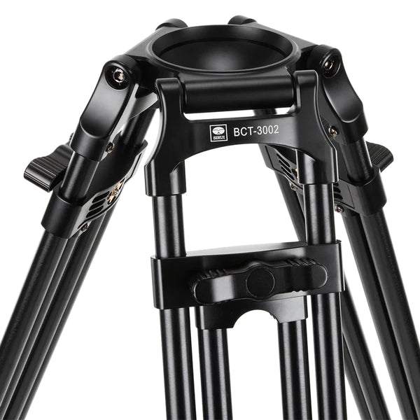 SIRUI BCT-3002 Broadcast - Tripod aluminium black - BCT series-Optics Force