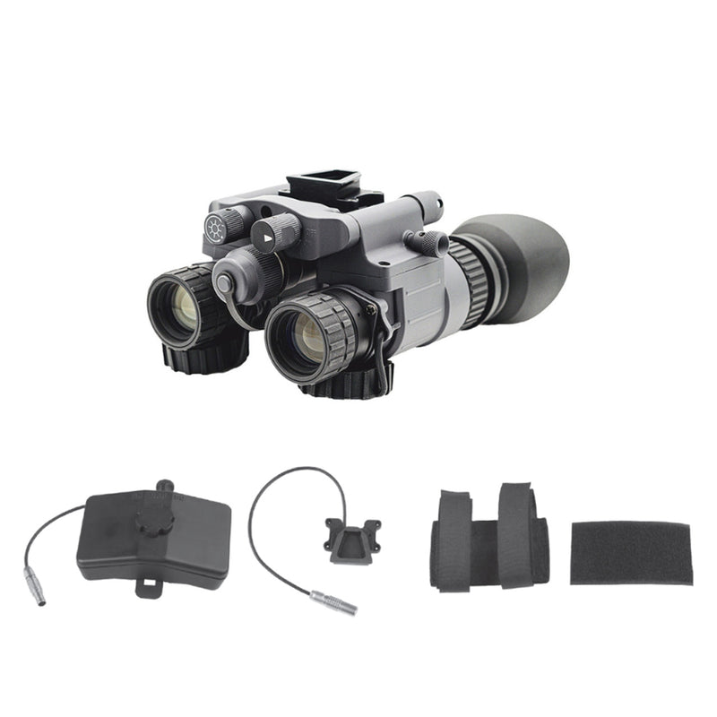 Armasight BNVD-51 Dual-Channel Night Vision Binoculars Gen 3 White Go Kit (BNVD-51, Battery Pack)