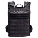 Bullet Safe Tactical Plate Carrier Level IV Kit-Black-Optics Force