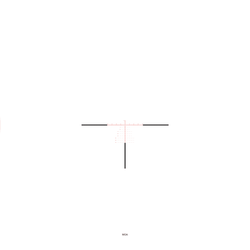 Trijicon 2900037 Credo Matte Black 2-10x36mm 30mm Tube LED Illuminated Red MOA Precision Tree Reticle