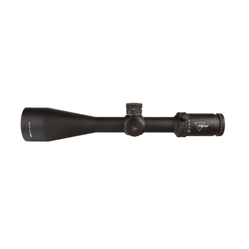 Trijicon 2900036 Credo Matte Black 2.5-15x56mm 30mm Tube LED Illuminated Red MRAD Center Dot Reticle