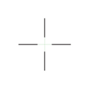 Trijicon 2900030 Credo HX Satin Black 2.5-10x56mm 30mm Tube LED Illuminated Green Duplex Reticle