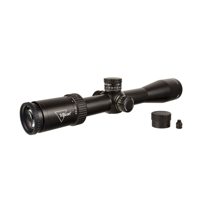Trijicon 2900035 Credo HX Satin Black 2.5-15x56mm 30mm Tube LED Illuminated Red MOA Center Dot Reticle