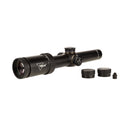 Trijicon 2900022 Credo HX Satin Black 1-6x24mm 30mm Tube LED Illuminated Green MOA Segmented Circle Reticle