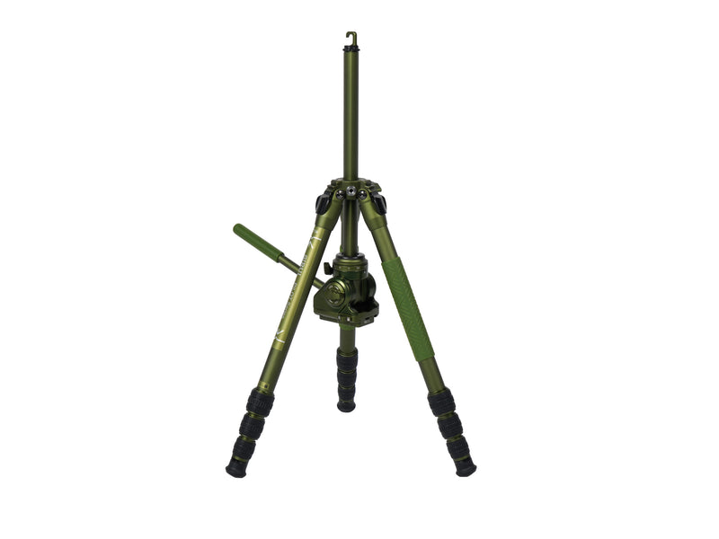 SIRUI CT04 Pilot Series Tripod with CT5 Fluid Head Dark Green-Optics Force