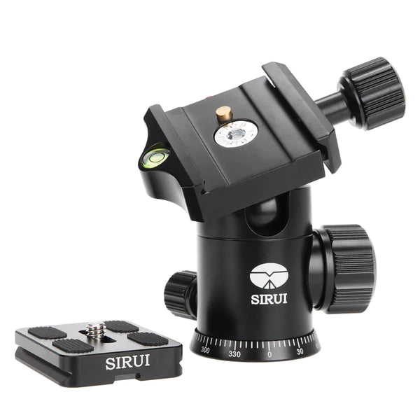 SIRUI E10 Series Ball Head W/QR Plate (Arca-compatible)-Optics Force