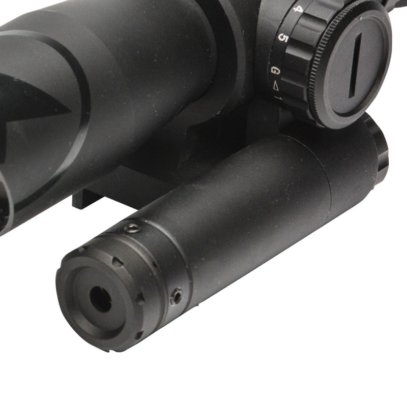Firefield Barrage 1.5-5x32 Riflescope with Green Laser-Optics Force