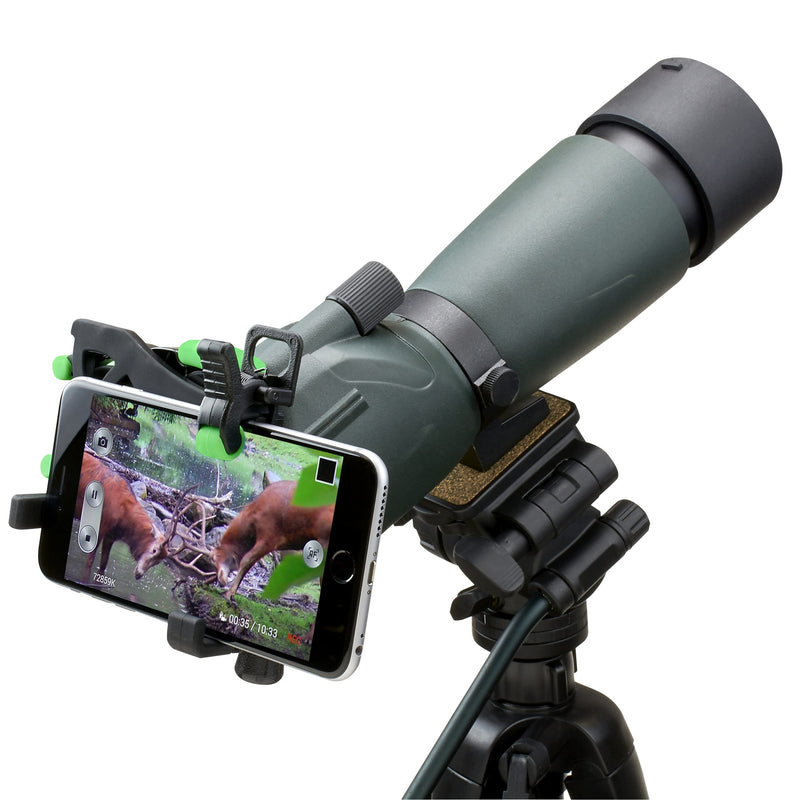 Carson HookUpz™ 2.0 Universal Smartphone Optics Digiscoping Adapter-Optics Force