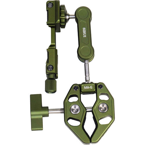 SIRUI MA-G Alien Series Crab Clamp with Magic Arm (Green)-Optics Force