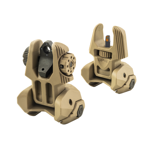 Meprolight MEPRO FRBS Self-Illuminated Flip Backup Sights with Hyper-Bright™ Front Sight