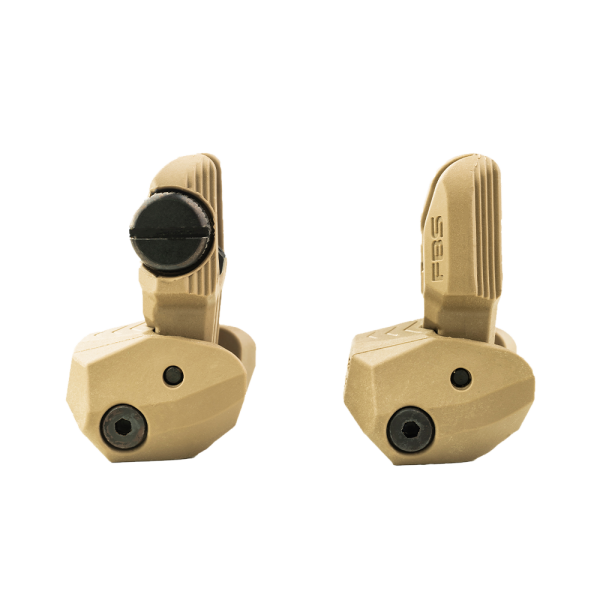 Meprolight MEPRO FRBS Self-Illuminated Flip Backup Sights with Hyper-Bright™ Front Sight