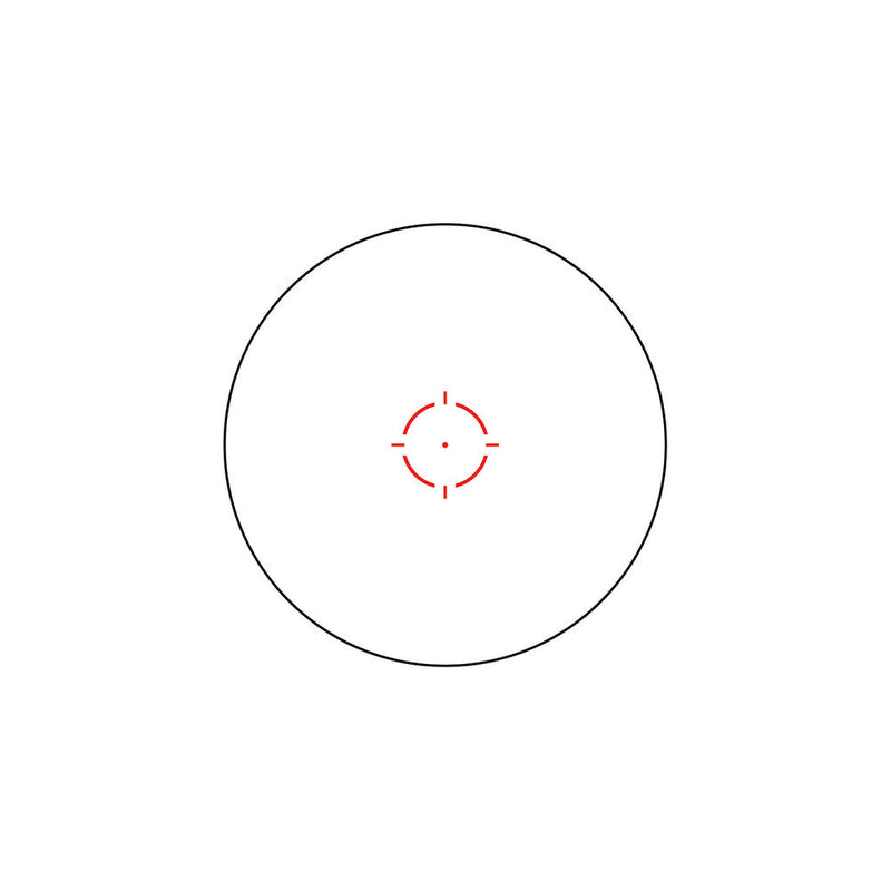 Trijicon 2200052 MRO HD Matte Black 1 x 25 mm 2 MOA Red Dot/68 MOA Circle Multi Reticle Full Cowitness Mount