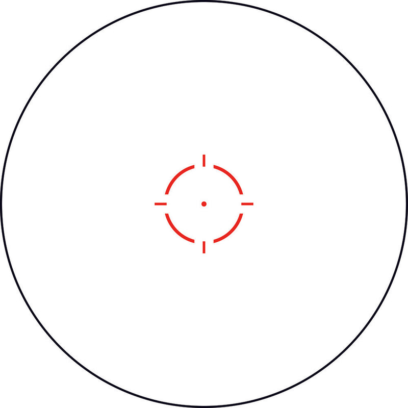 Trijicon 2200057 MRO HD Matte Black 1x/3x 25 mm 2 MOA Red Dot/68 MOA Circle Multi Reticle Magnifier