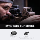 DNT Optics NVMD-C200 Night Vision Multi-Purpose Device - Red Dot Magnifier, Standalone Scope, Clip-On, Action Camera