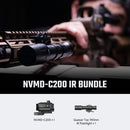 DNT Optics NVMD-C200 Night Vision Multi-Purpose Device - Red Dot Magnifier, Standalone Scope, Clip-On, Action Camera