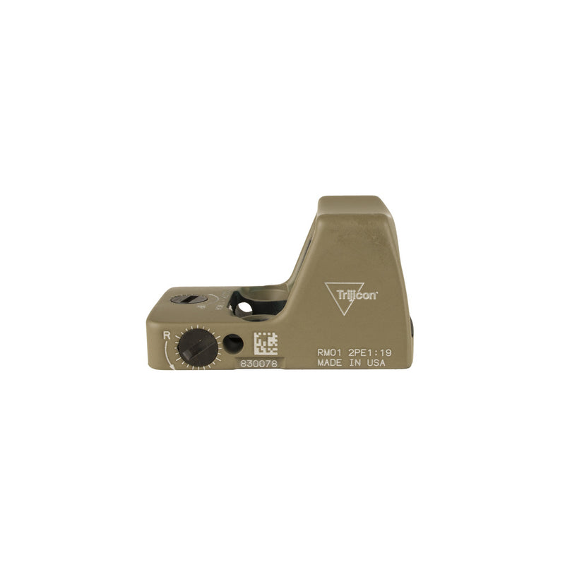 Trijicon 700624 RMR Type 2 Flat Dark Earth 1 X 0.89" x 0.67" 3.25 MOA Red Dot