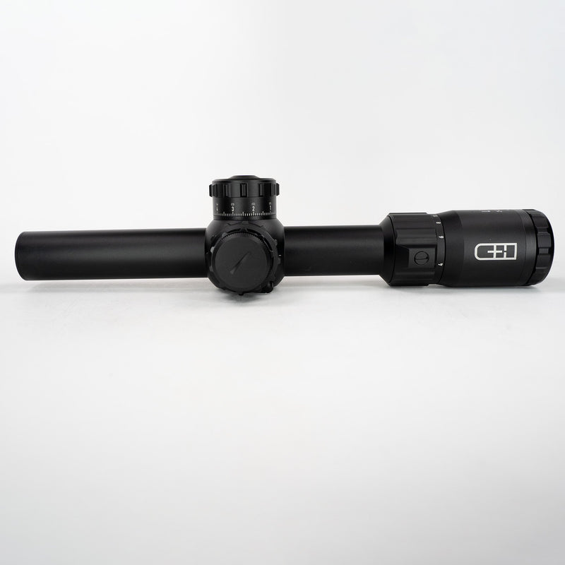 C&H LPVO (Low Power Variable Optic) 2-12x Red Dot Rifle Scope For Gas Or Bolt Rifle