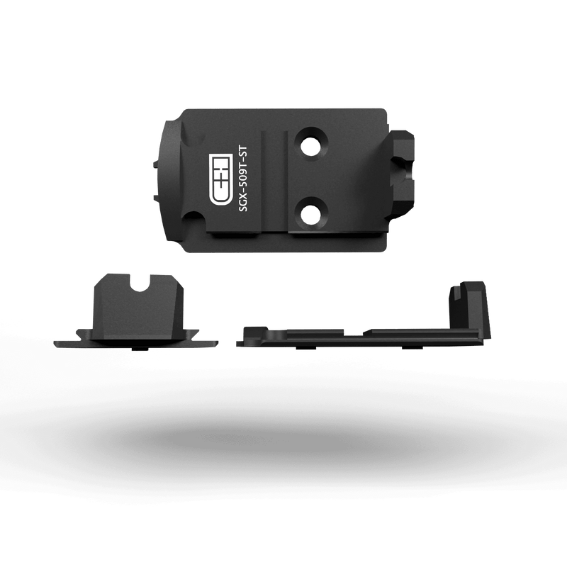 C&H SIG P320 X-FIVE M17 M18 Romeo1Pro/DPP Cut to Holosun 509t Steel