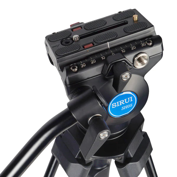 SIRUI SH05 Video Tripod & Fluid Head-Optics Force