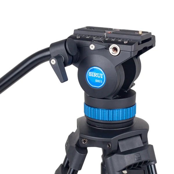 SIRUI SH-15 Broadcast Tripod Starter with Video Head-Optics Force