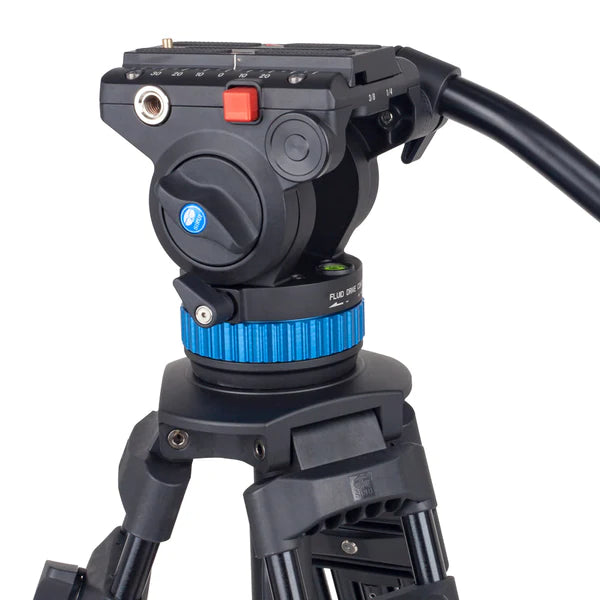 SIRUI SH-15 Broadcast Tripod Starter with Video Head-Optics Force