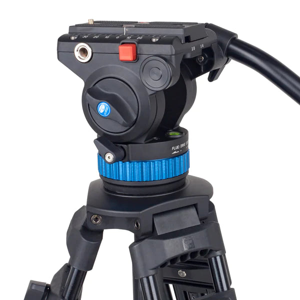 SIRUI SH25 Aluminum Video Tripod with Fluid Head-Optics Force