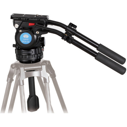 SIRUI SH25T 75mm Aluminum Tripod with BCH20 Video Head-Optics Force