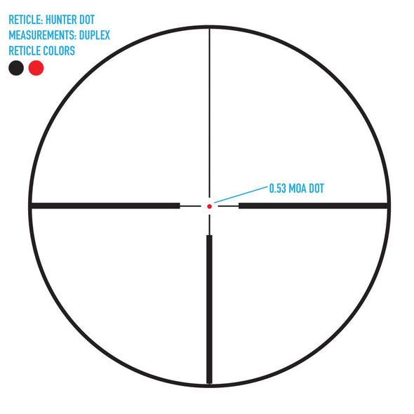 Sightmark Core HX 3-12x56 HDR Hunter Dot Riflescope-Optics Force
