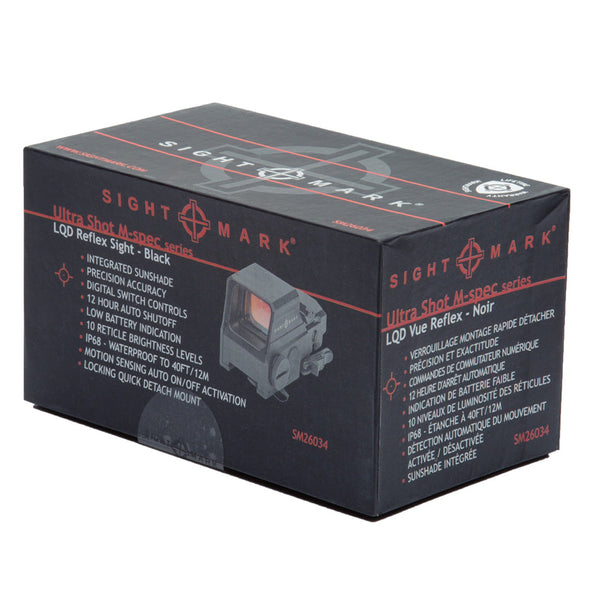 Sightmark Ultra Shot M-Spec LQD Reflex Sight - Dark Earth-Optics Force
