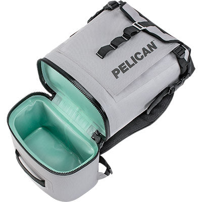 PELICAN 19QT Dayventure Backpack Cooler Light Gray-Optics Force