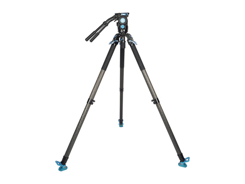 SIRUI SVT75Lite + SVH15 Rapid Professional Video Carbon Fibre Tripod Kit-Optics Force