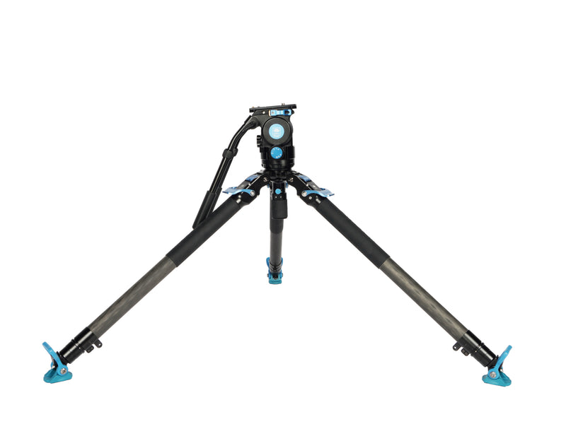 SIRUI SVT75Lite + SVH15 Rapid Professional Video Carbon Fibre Tripod Kit-Optics Force