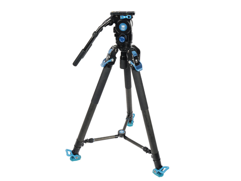 SIRUI SVT75 Pro + SVH15 Rapid Professional Video Carbon Fiber Tripod Kit-Optics Force