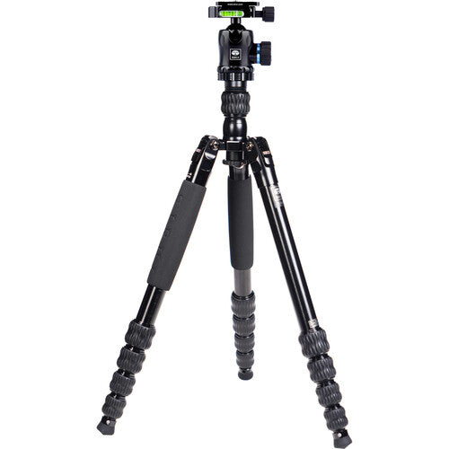 SIRUI T-1005 Aluminum Travel Tripod with E-10 Ball Head-Optics Force