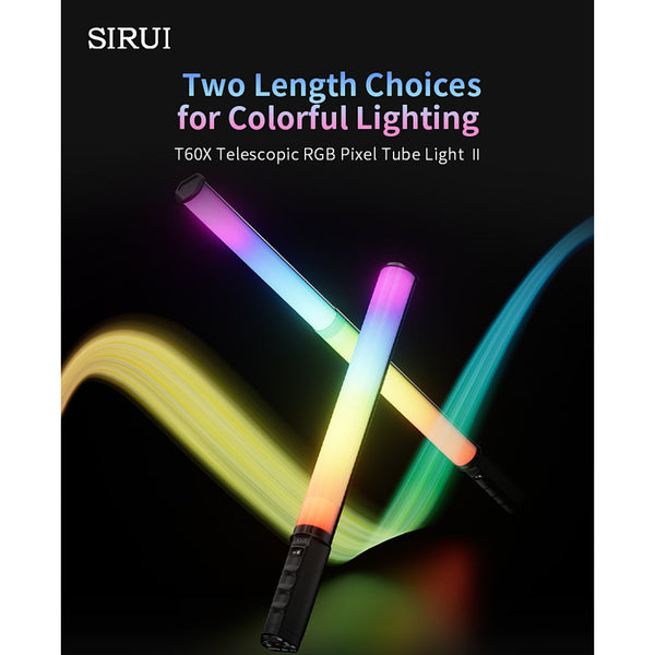 SIRUI T60X Telescopic RGB Pixel Tubel Light II