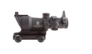 Trijicon 100092 ACOG Black Hardcoat Anodized 4x32mm Illuminated Amber Crosshair .308/7.62 BDC Reticle
