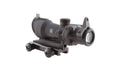 Trijicon 100092 ACOG Black Hardcoat Anodized 4x32mm Illuminated Amber Crosshair .308/7.62 BDC Reticle