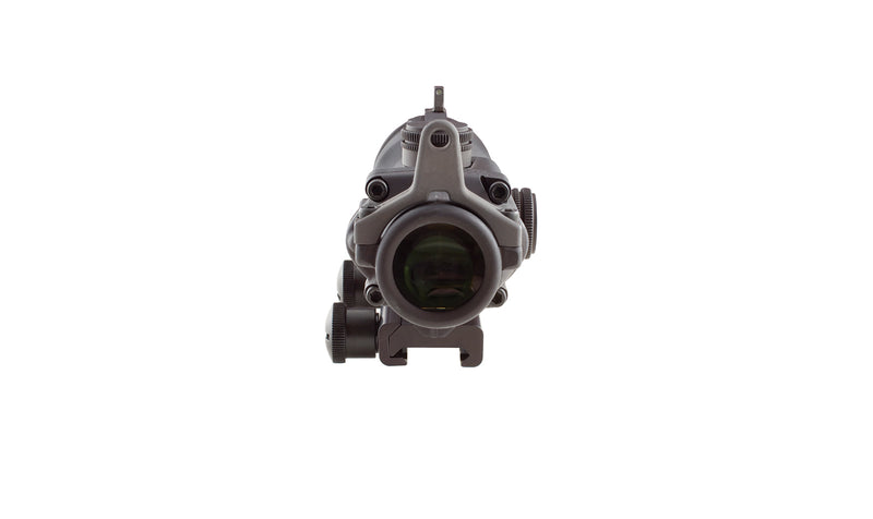 Trijicon 100092 ACOG Black Hardcoat Anodized 4x32mm Illuminated Amber Crosshair .308/7.62 BDC Reticle