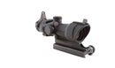 Trijicon 100092 ACOG Black Hardcoat Anodized 4x32mm Illuminated Amber Crosshair .308/7.62 BDC Reticle