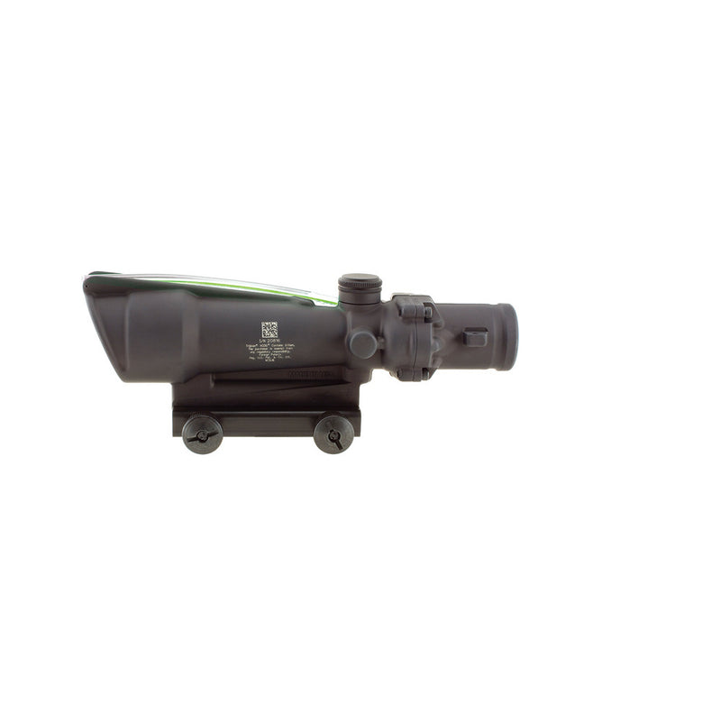 Trijicon 100155 ACOG Black Hardcoat Anodized 3.5x 35mm Illuminated Green Horseshoe 308 Ballistic Reticle