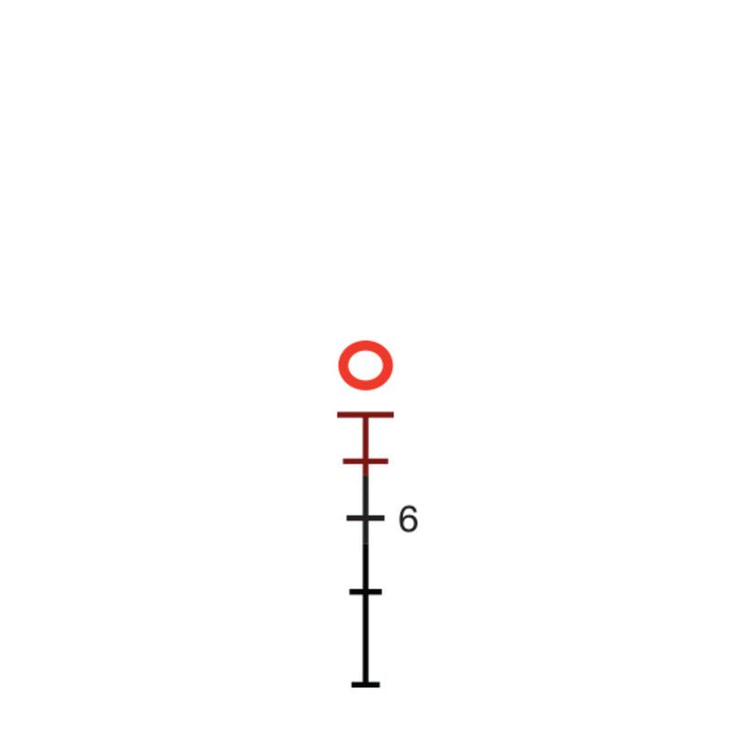 Trijicon 100136 ACOG Black Hardcoat Anodized 3.5x35mm Illuminated Red Donut .223/5.56 BDC Reticle