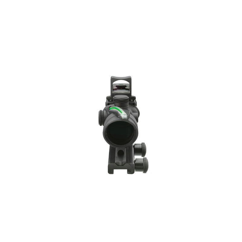 Trijicon 100552 ACOG Combo 4x 32mm Obj 36.80 ft @ 100 yds FOV Matte Black Finish Dual Illuminated Green Crosshair 223 Ballistic, RMR Type 2 3.25 MOA