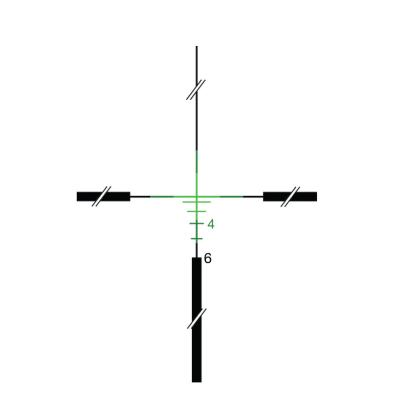Trijicon 100209 ACOG Black Hardcoat Anodized 4x32mm Illuminated Green Crosshair .223/5.56 BDC Reticle