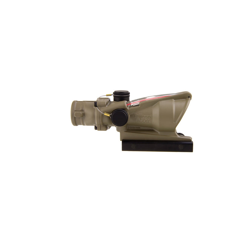 Trijicon 100310 ACOG Flat Dark Earth 4x32mm Illuminated Red Chevron .223/5.56 BDC Reticle