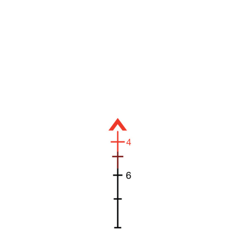 Trijicon 100310 ACOG Flat Dark Earth 4x32mm Illuminated Red Chevron .223/5.56 BDC Reticle