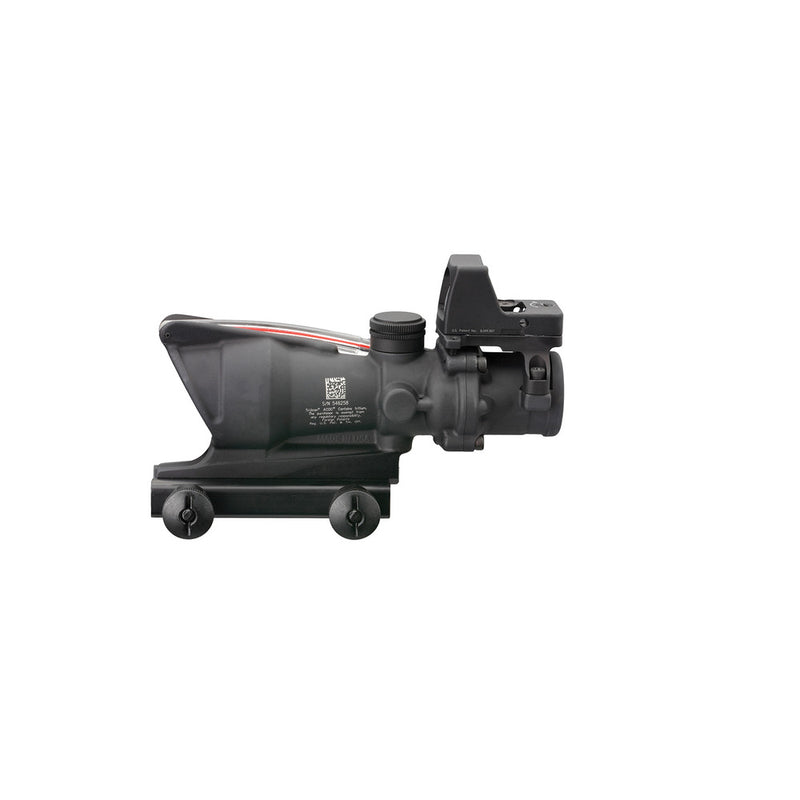 Trijicon 100549 ACOG Combo Matte Black 4x32mm Illuminated Red Chevron .223/5.56 BDC Reticle
