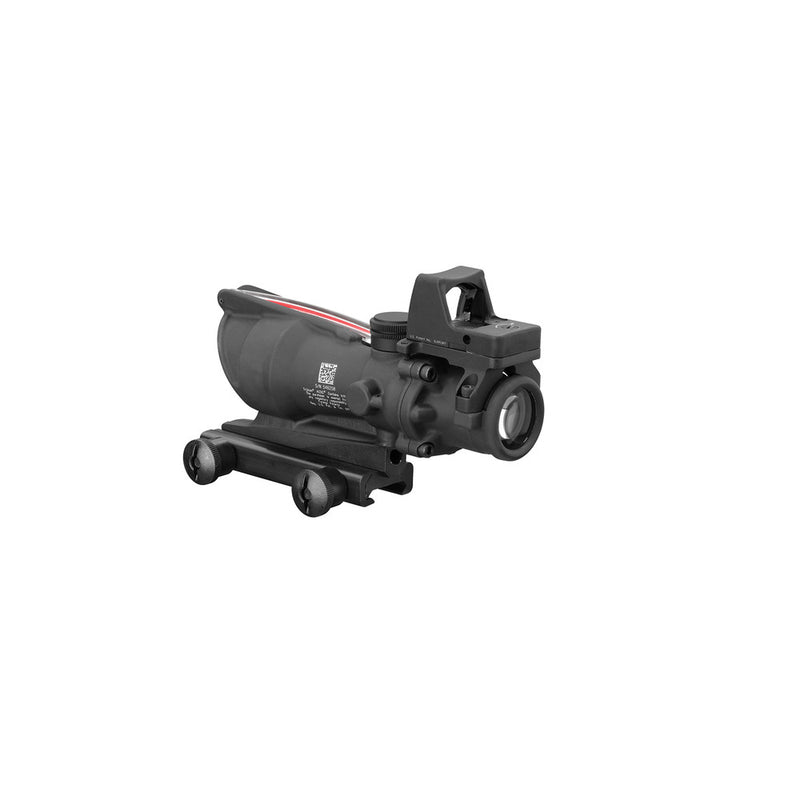 Trijicon 100549 ACOG Combo Matte Black 4x32mm Illuminated Red Chevron .223/5.56 BDC Reticle
