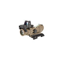 Trijicon 100554 ACOG ECOS Combo Flat Dark Earth 4x32mm Illuminated Green Crosshair .223/5.56 BDC Reticle